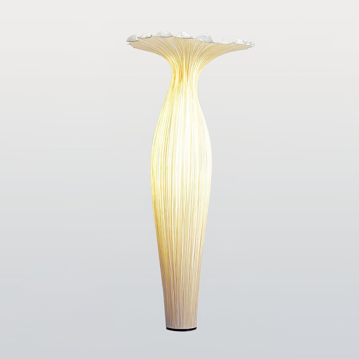 Zarinir Organic Fabric Floor Lamp