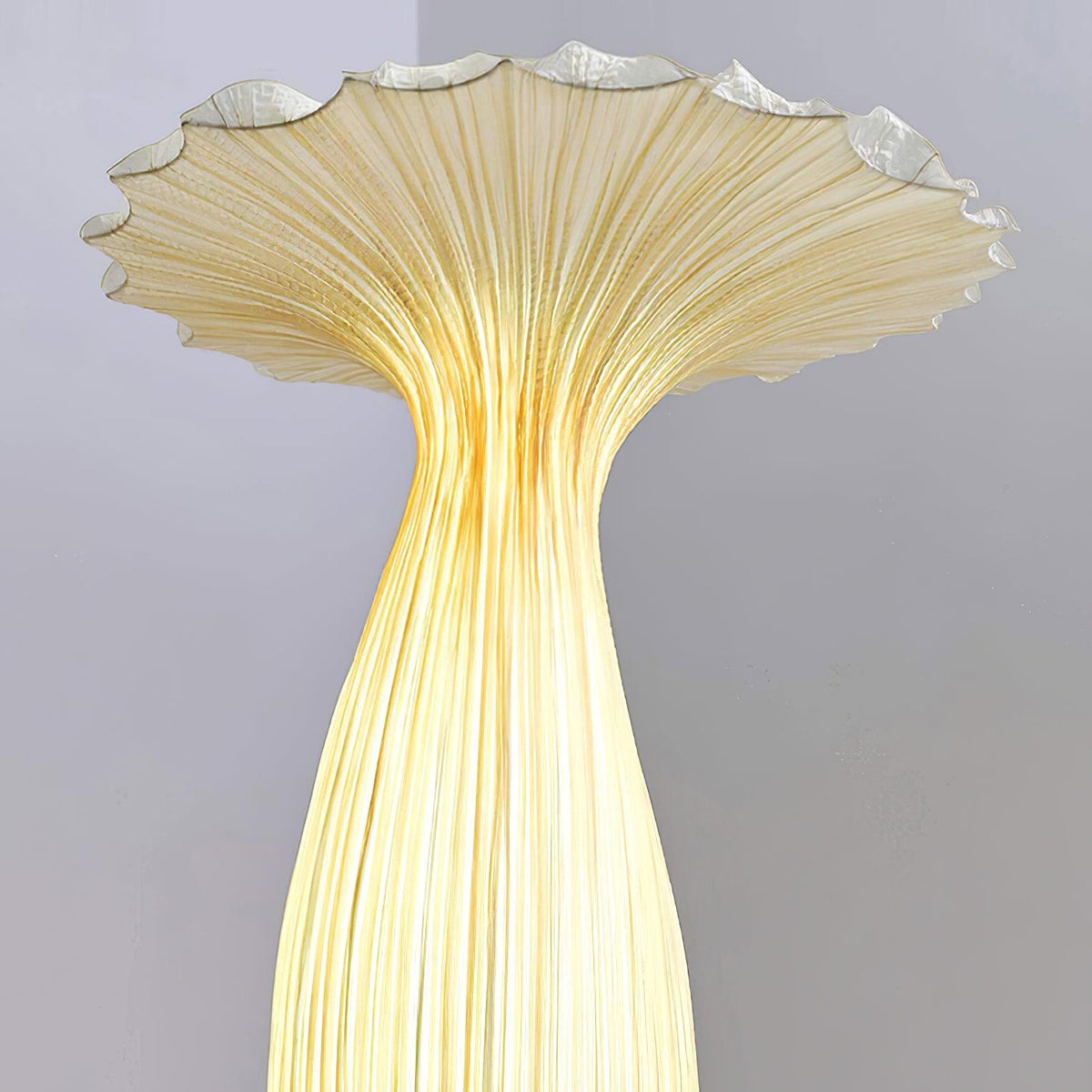 Zarinir Organic Fabric Floor Lamp