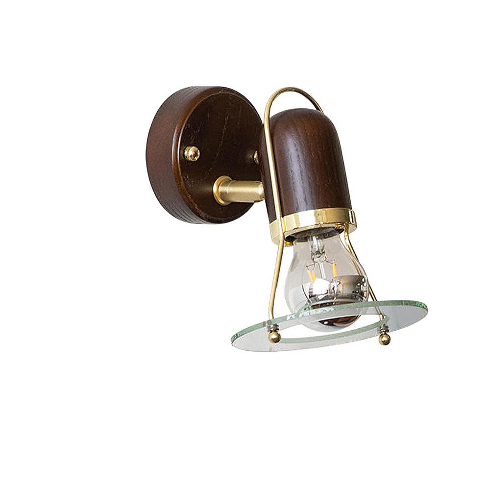 Syliraya Wood Retro Wall Light