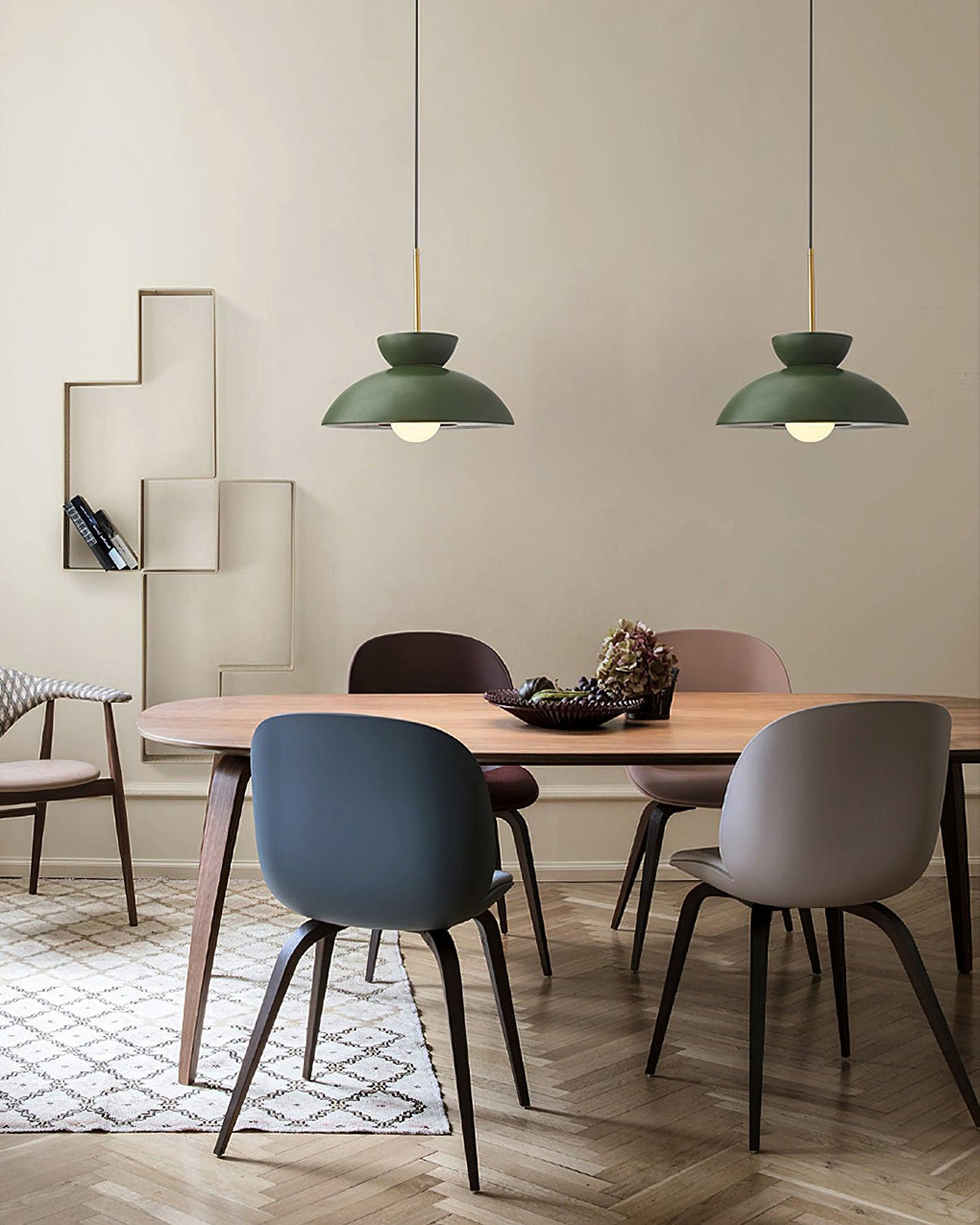 Vlorael Resin Industrial Pendant Lamp