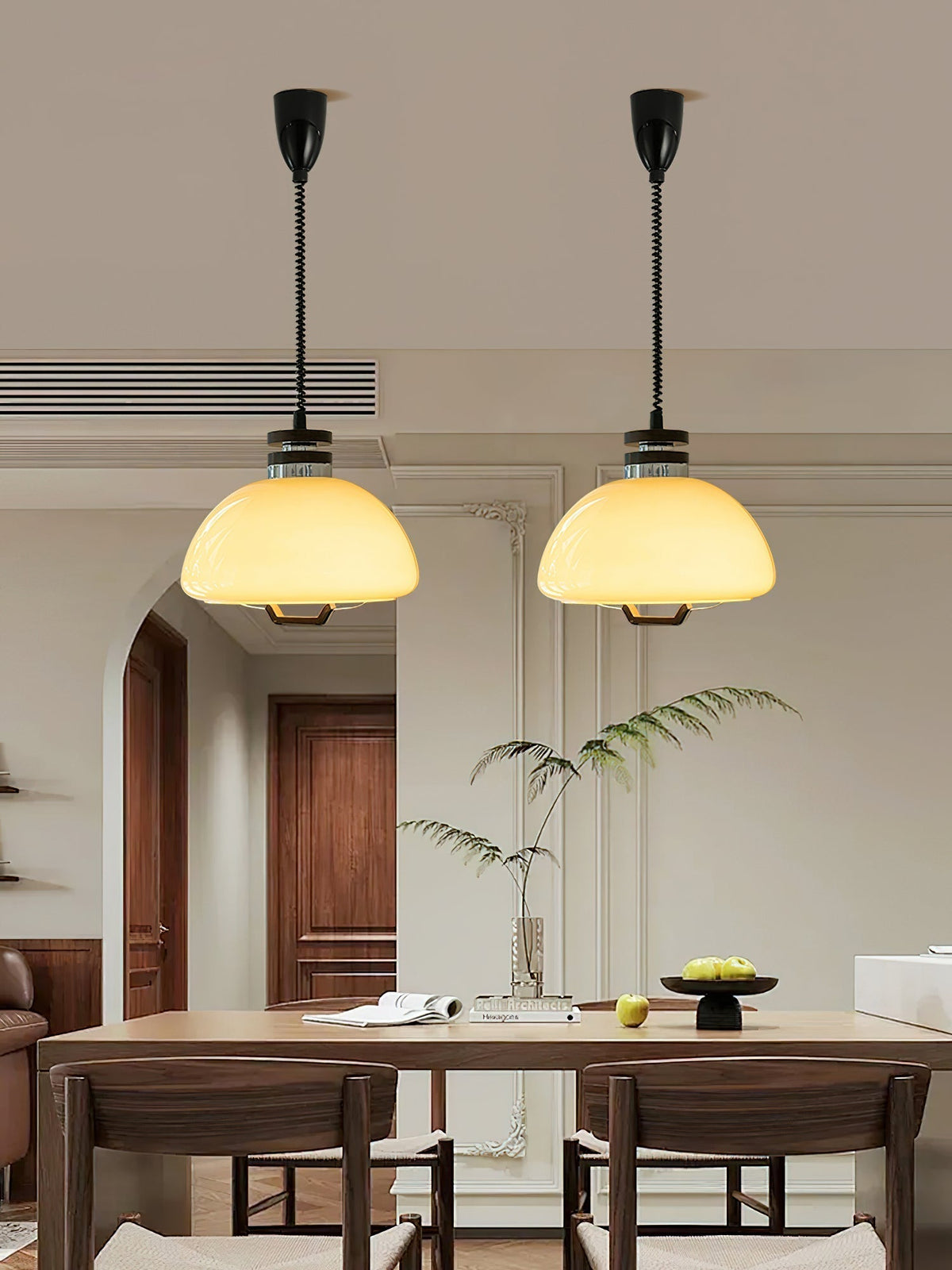 Avvinel Nordic Art Pudding Wood Pendant Light