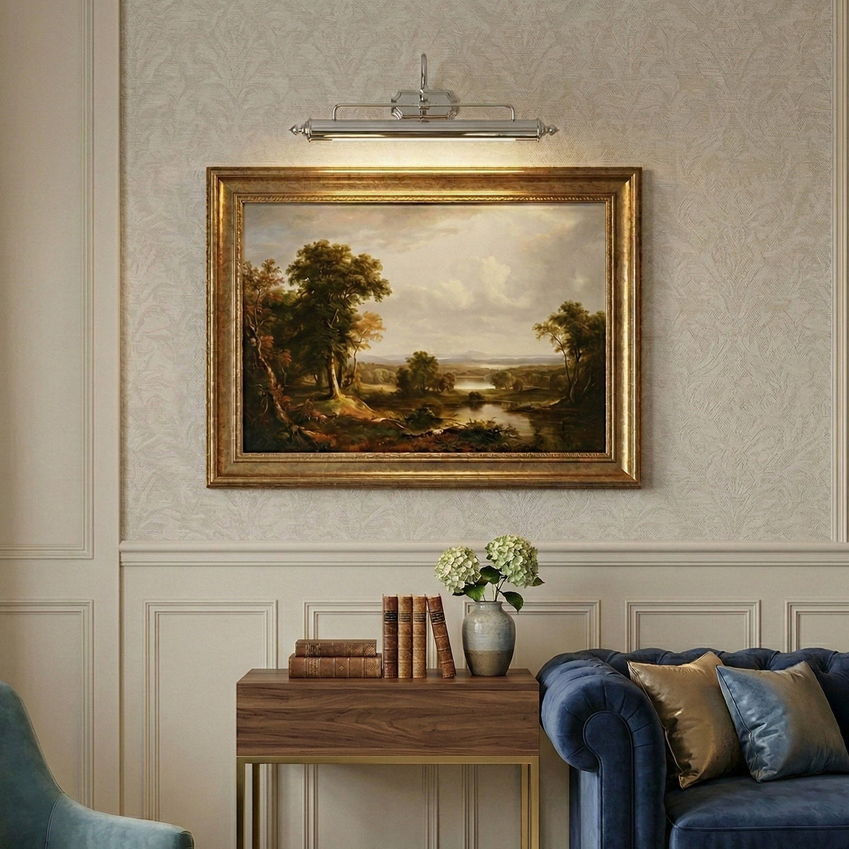 Cresswell Sculptural Metal Wall Lamp
