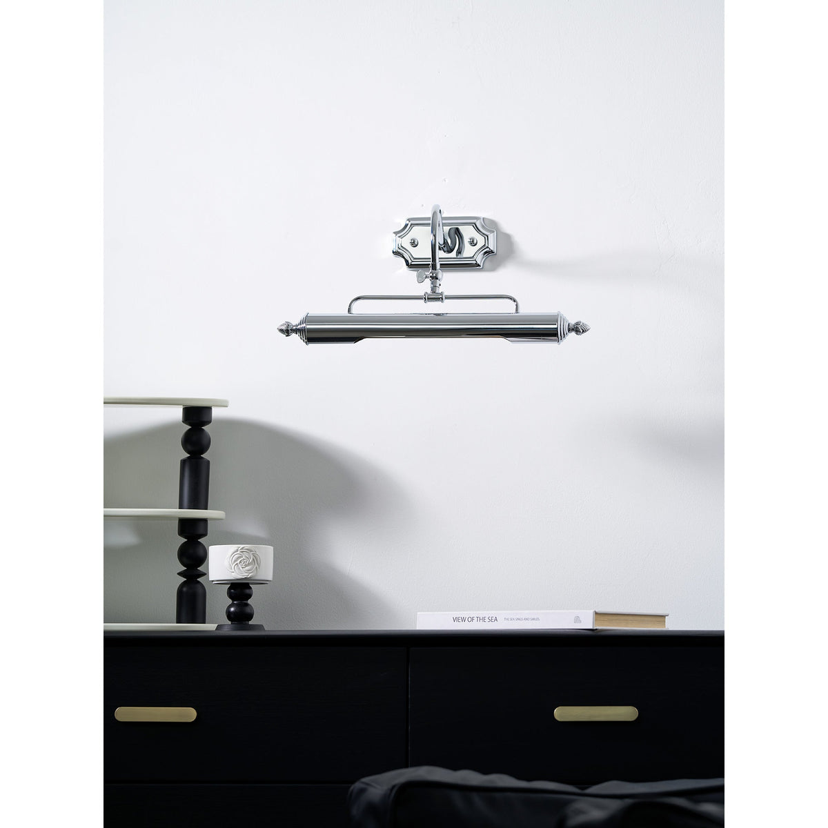 Cresswell Sculptural Metal Wall Lamp