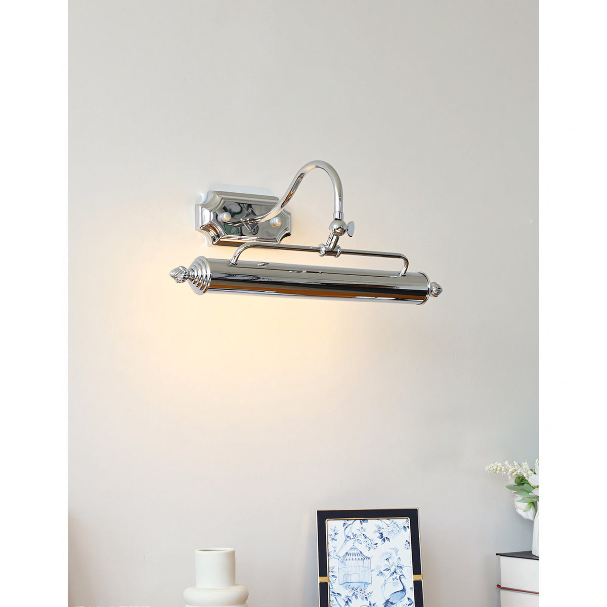 Cresswell Sculptural Metal Wall Lamp