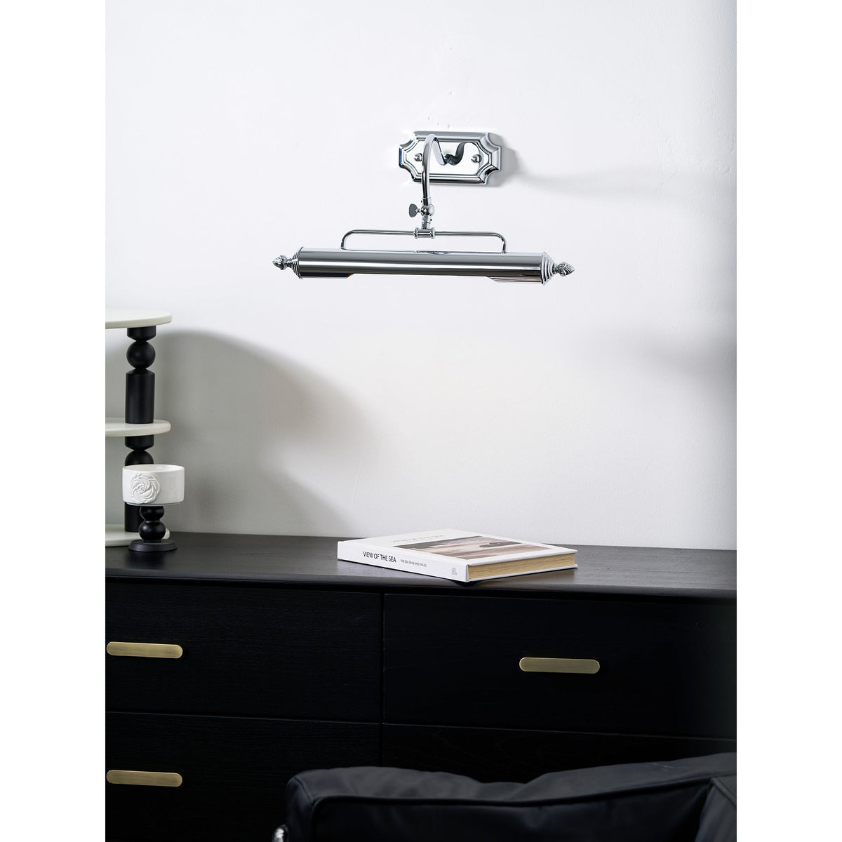 Cresswell Sculptural Metal Wall Lamp