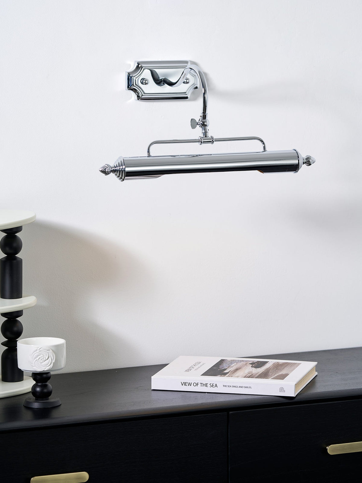 Cresswell Sculptural Metal Wall Lamp