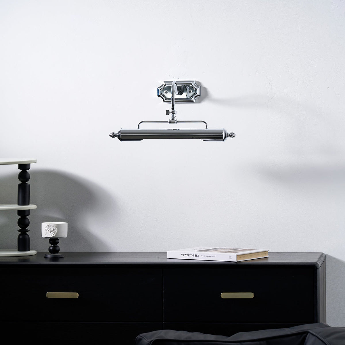 Cresswell Sculptural Metal Wall Lamp