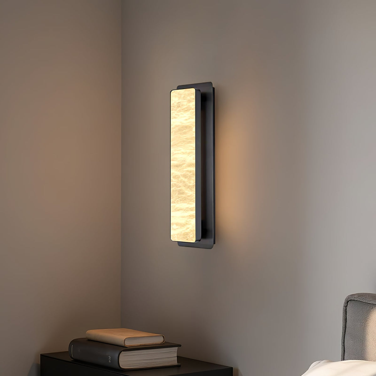 Yedia Alabaster Indoor Wall Light