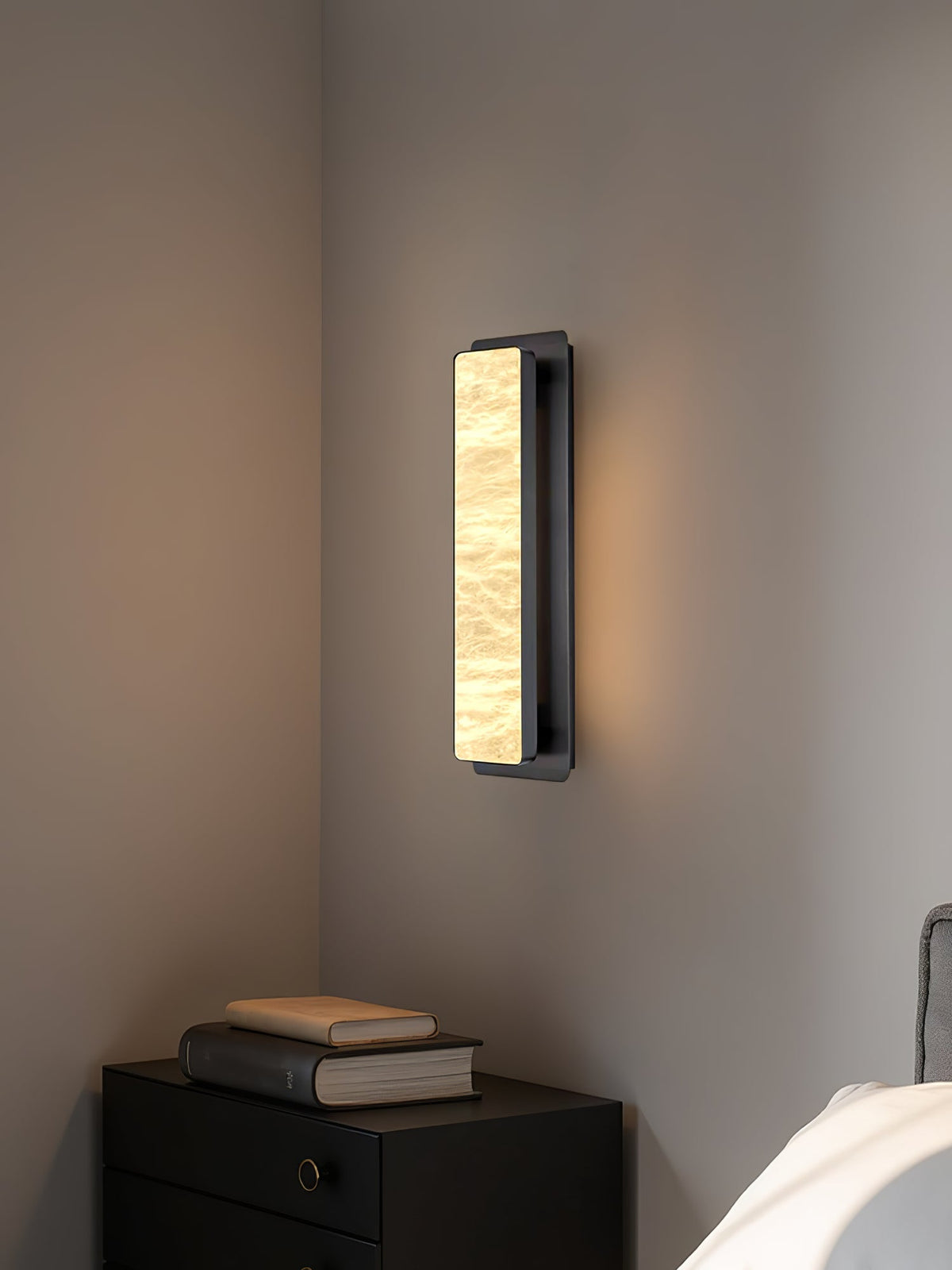 Yedia Alabaster Indoor Wall Light