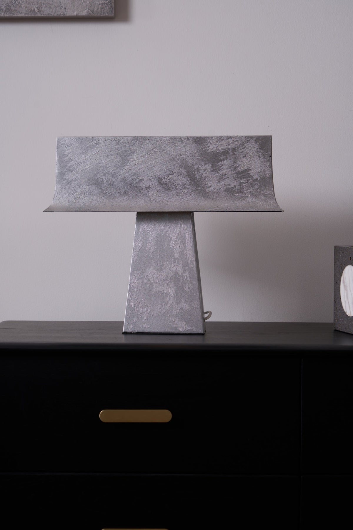 Slate Minimalist Antique Table Lamp