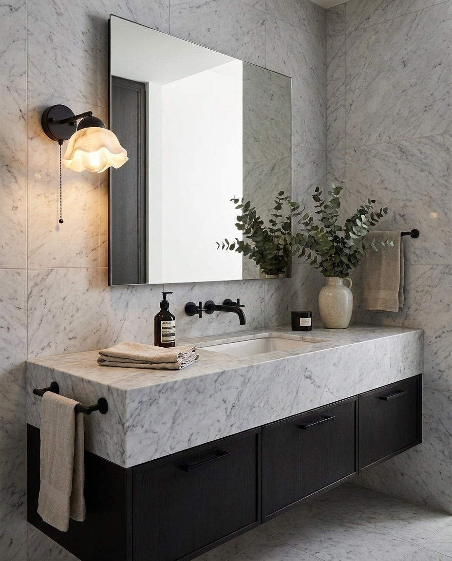 Mavenhurst Alabaster Wall Sconce