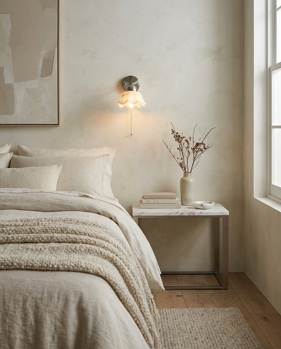 Mavenhurst Alabaster Wall Sconce