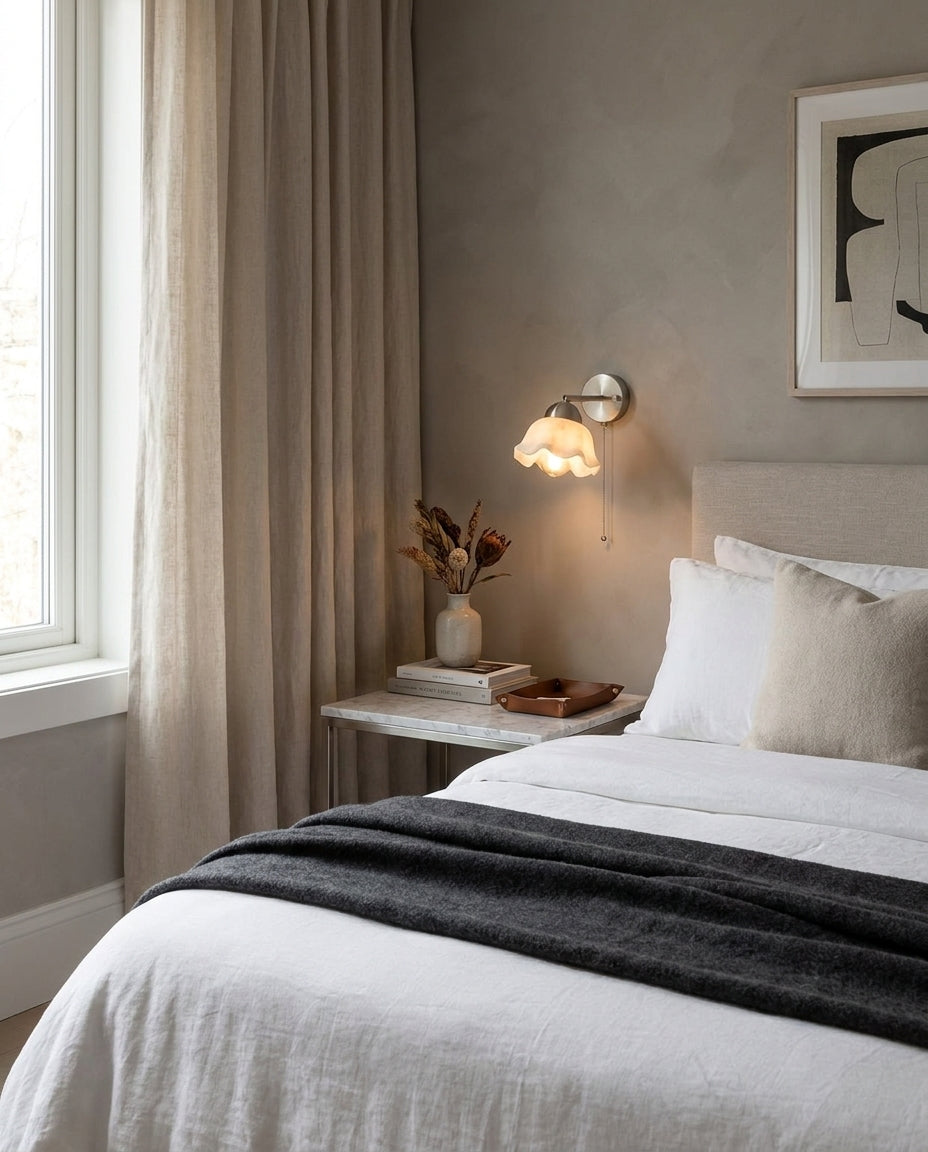 Mavenhurst Alabaster Wall Sconce