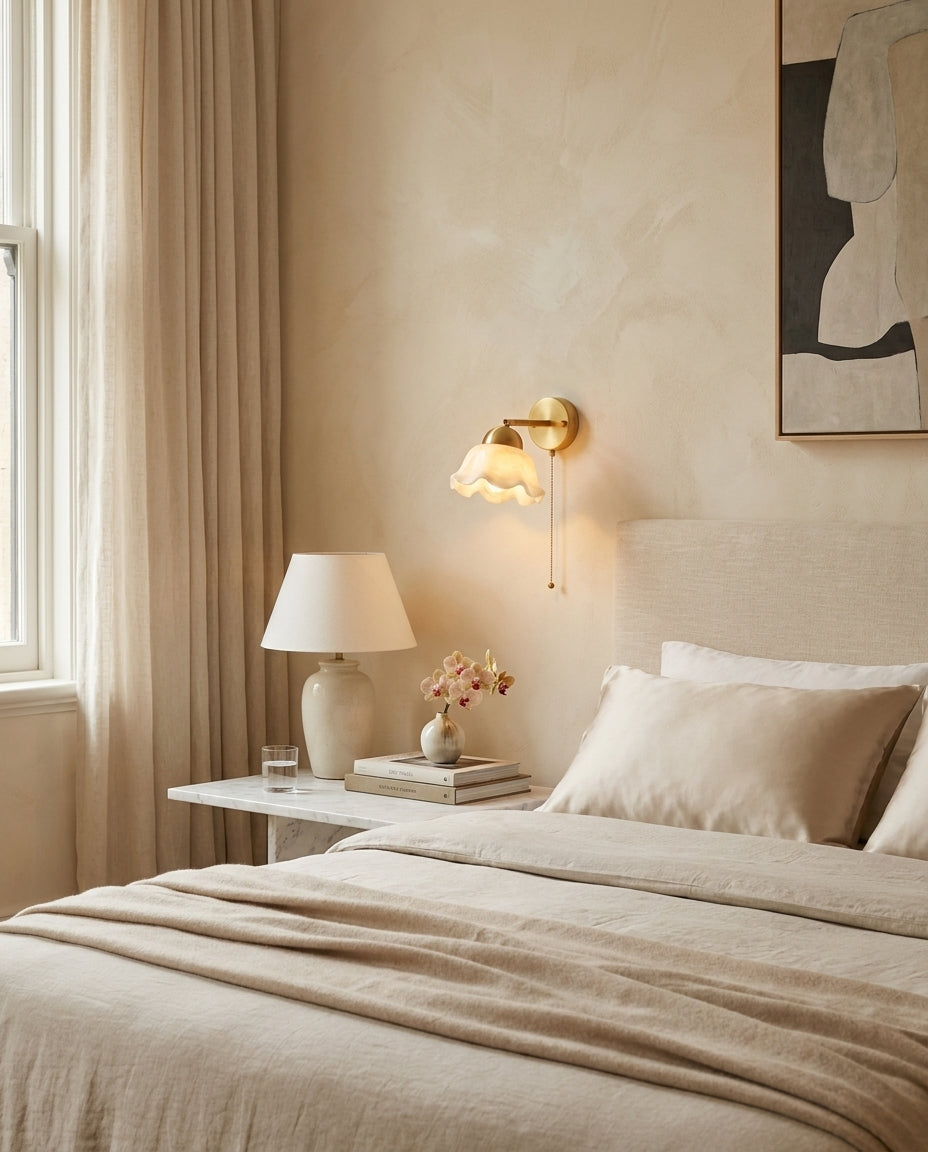 Mavenhurst Alabaster Wall Sconce