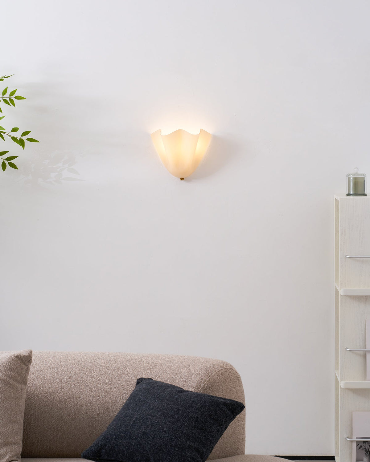 Zakia Glass Indoor Wall Light