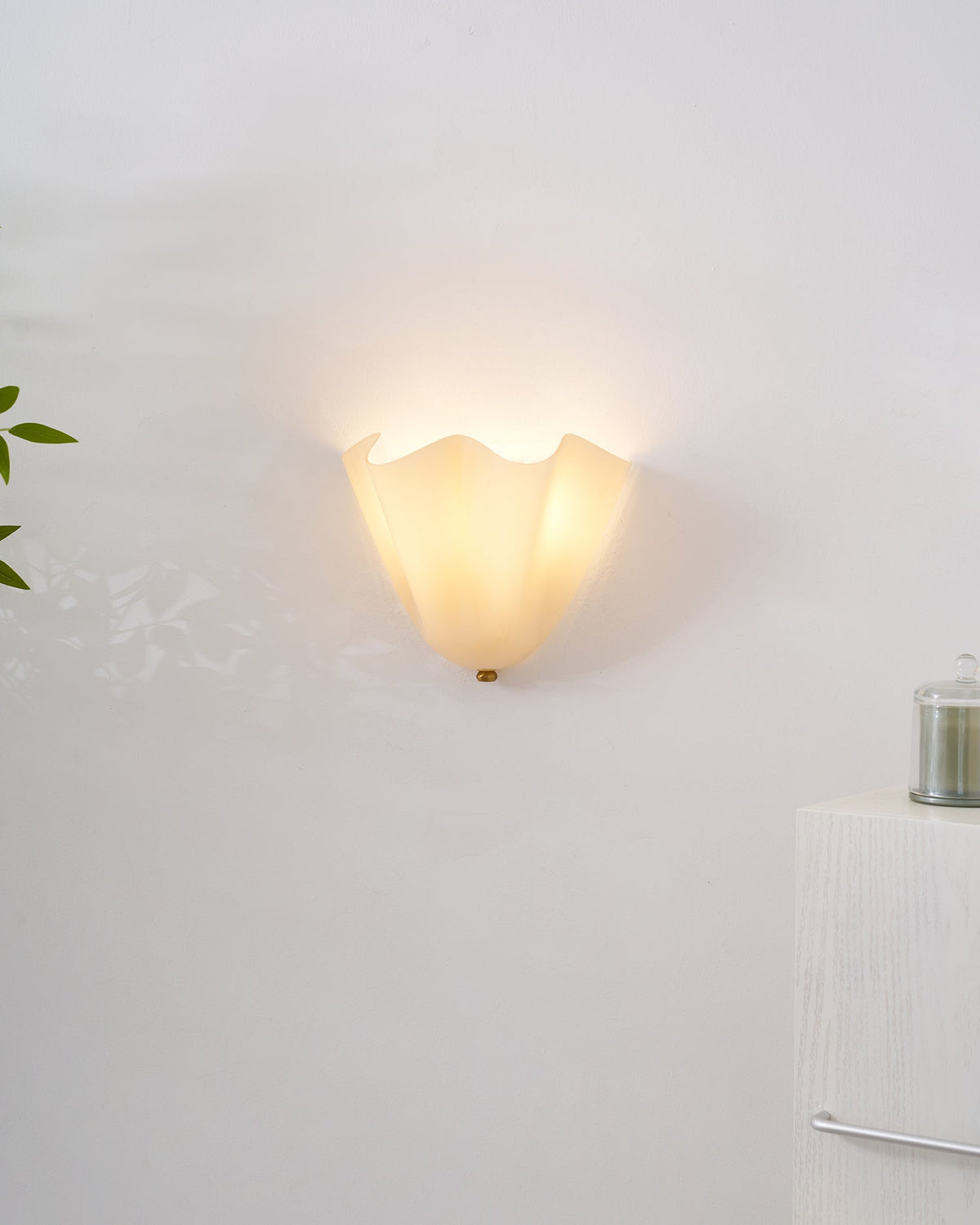 Zakia Glass Indoor Wall Light