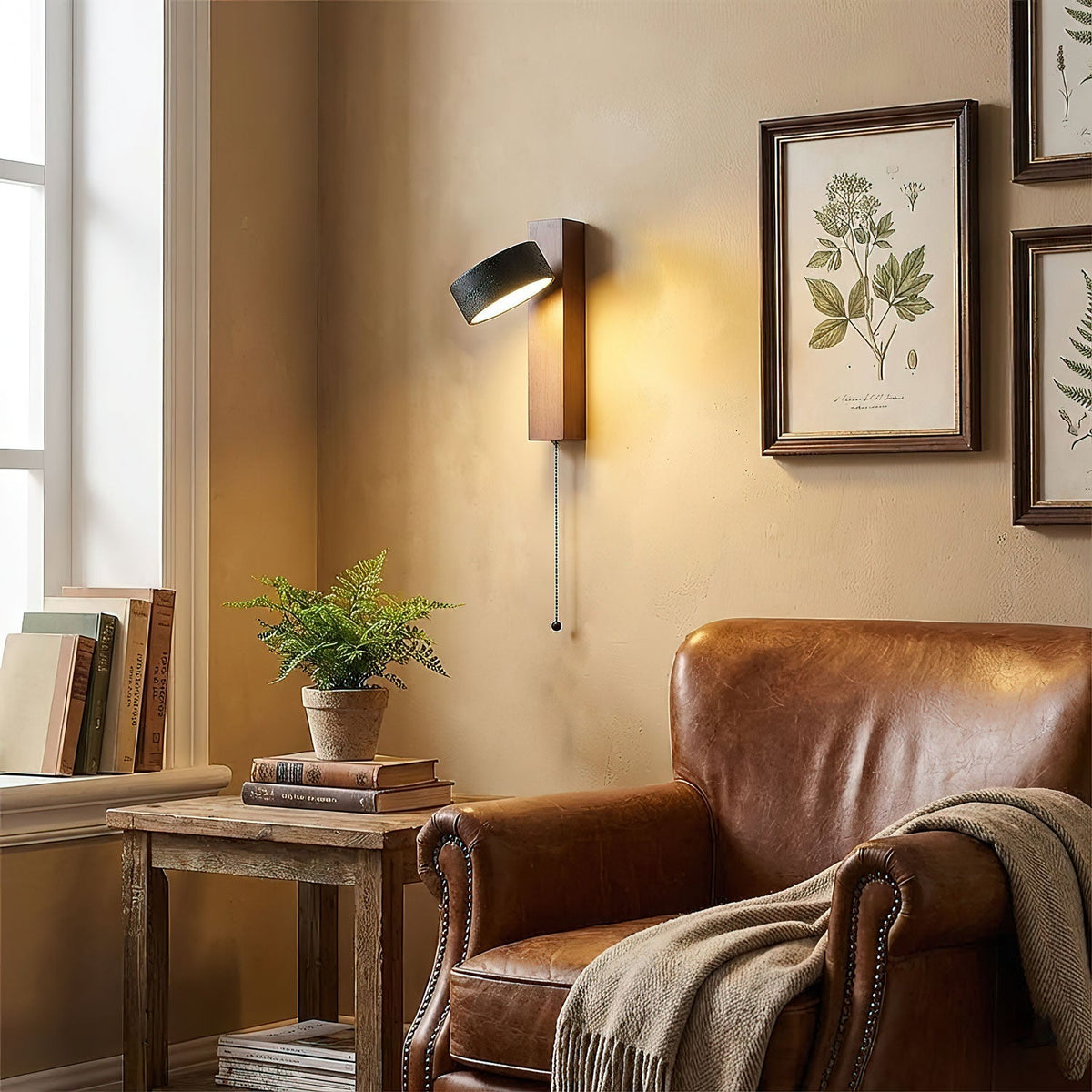 Hoian Travertine Indoor Wall Light
