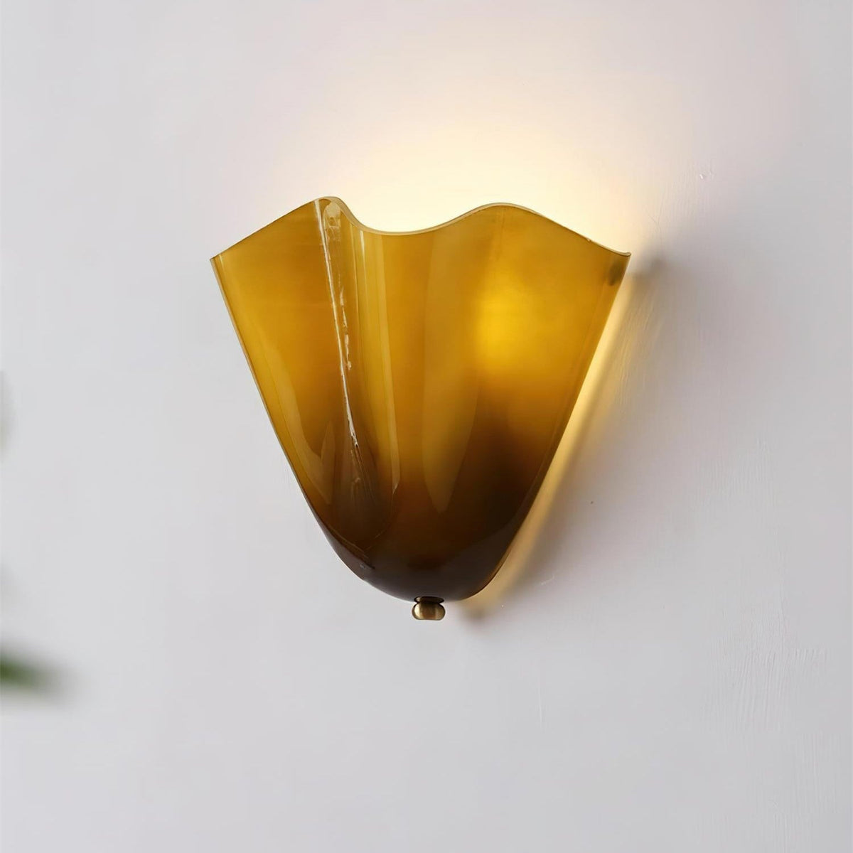 Zejel Flower Glass Indoor Wall Light