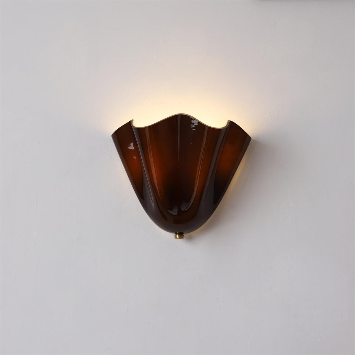 Zejel Flower Glass Indoor Wall Light