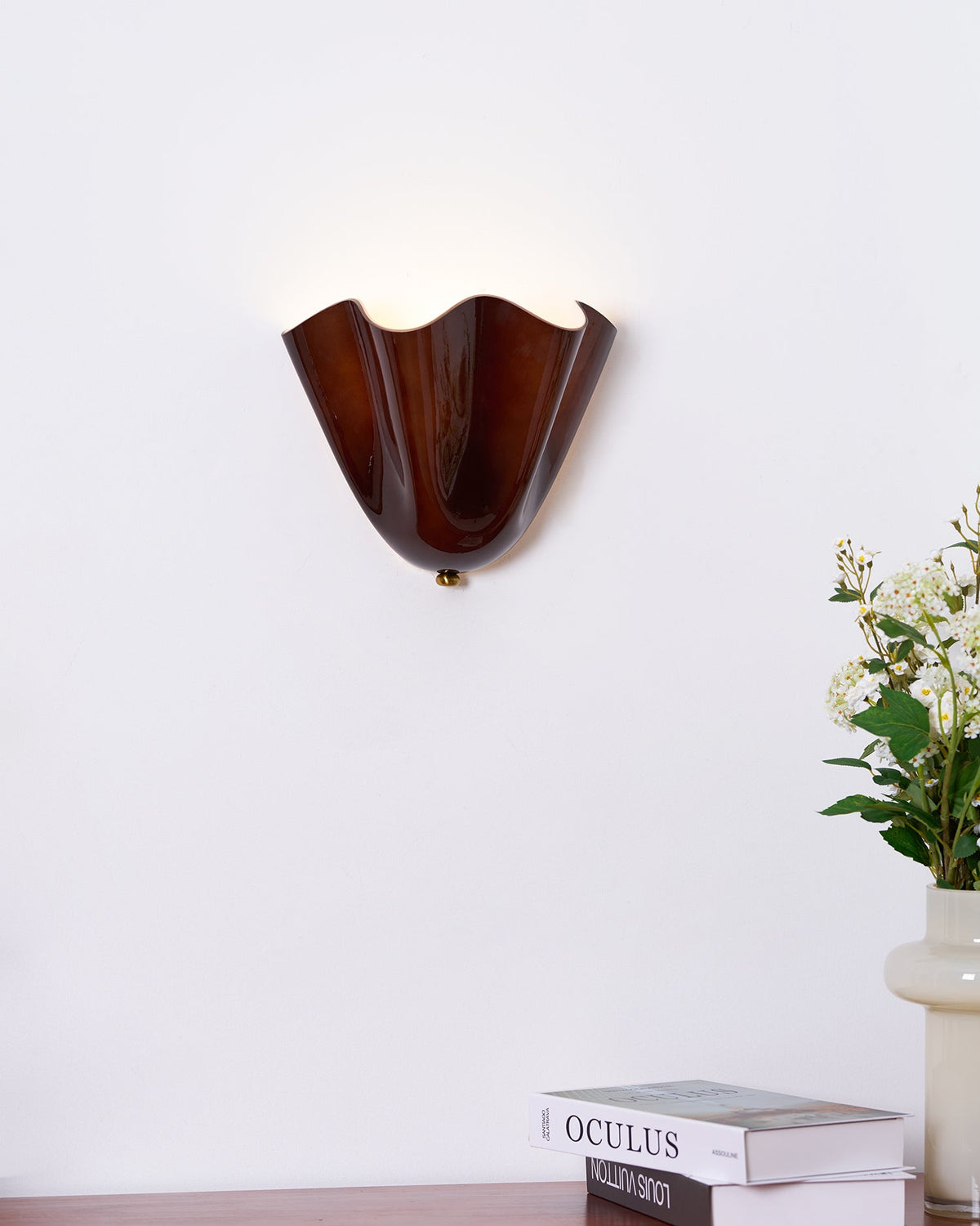 Zakia Glass Indoor Wall Light
