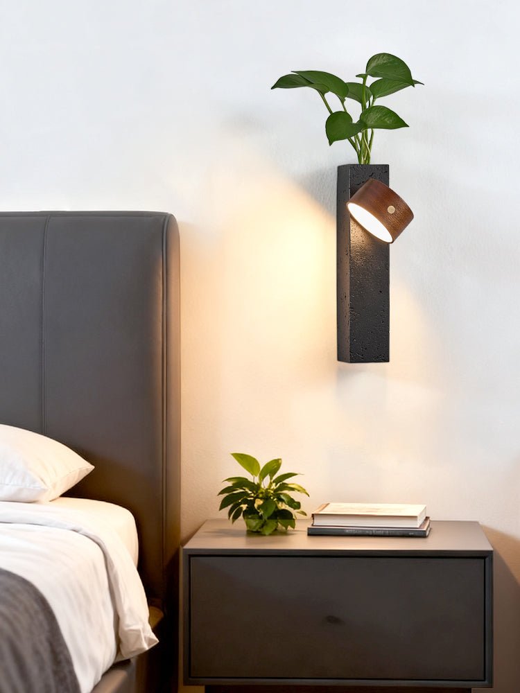 Prax Adjustable Rechargeable Wall Lamp