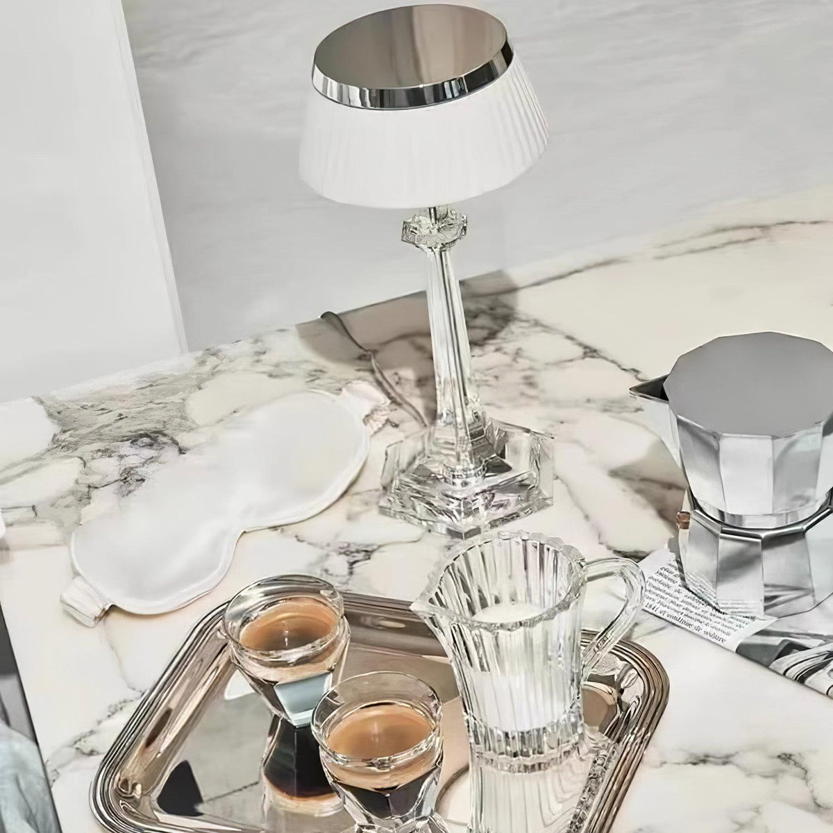 Haloza Fabric Luxurious Table Lamp