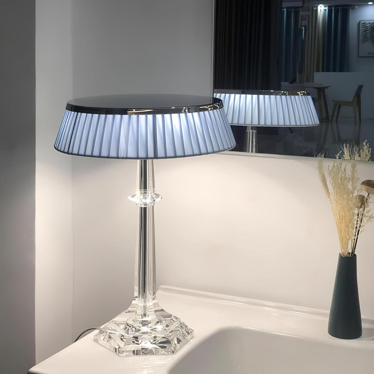 Haloza Fabric Luxurious Table Lamp