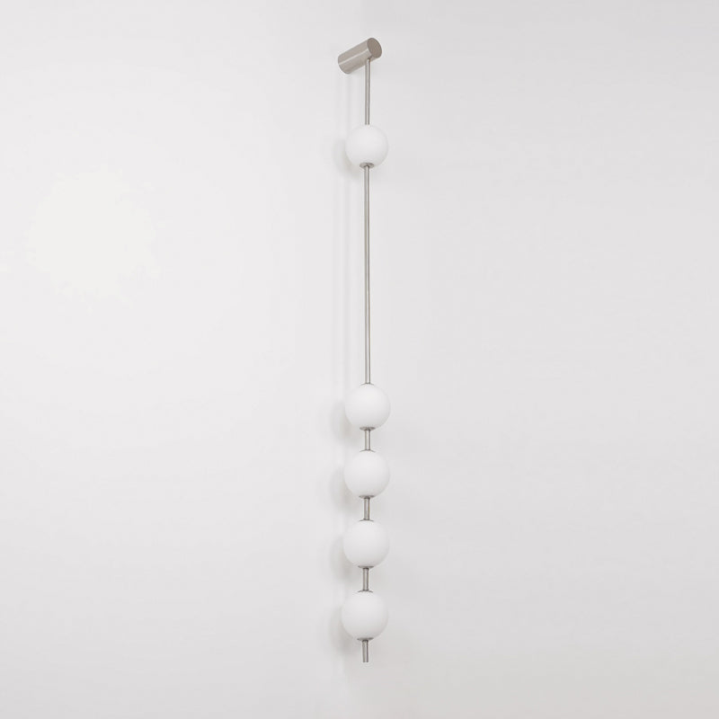 Willa Wall Lamp Vertical Balls Brass