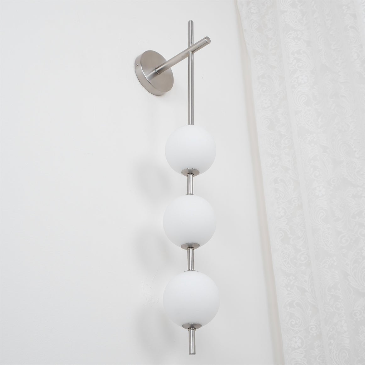 Astrid Vertical Globe Wall Light