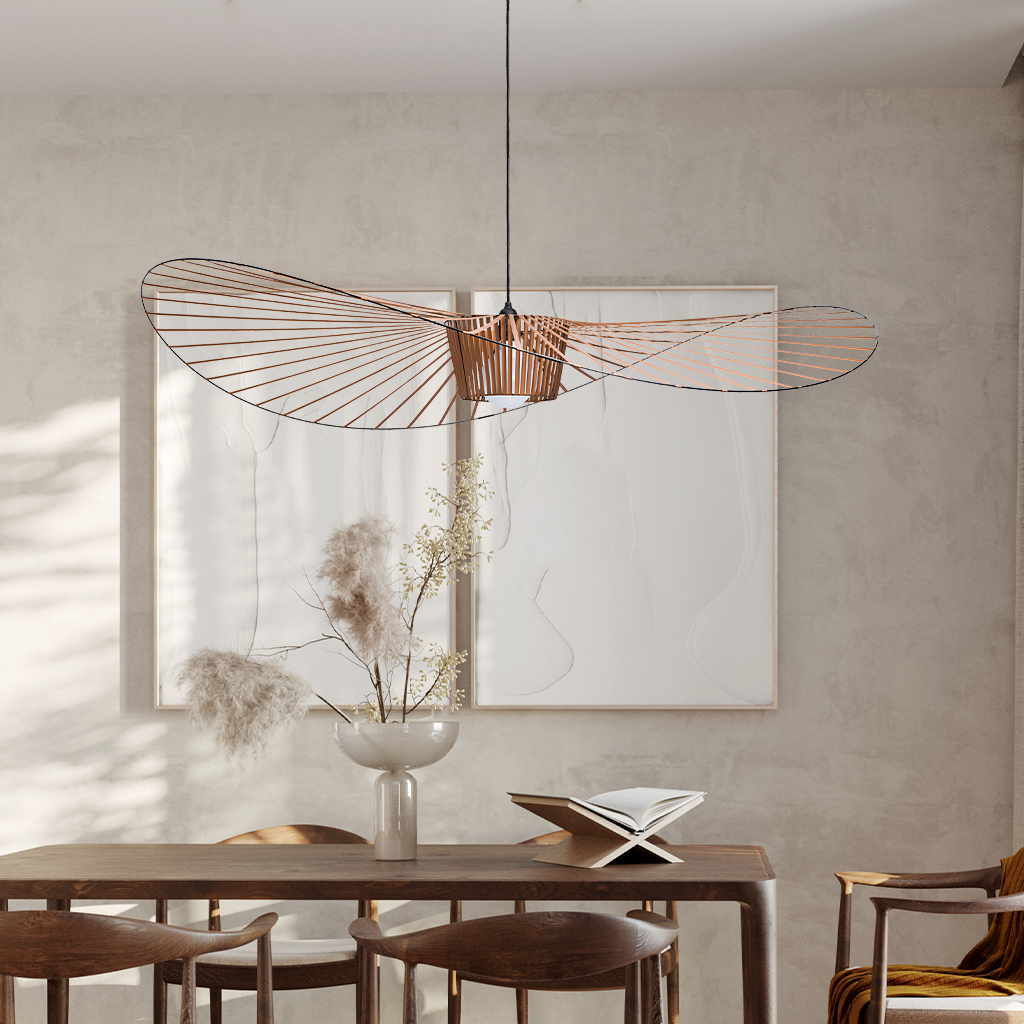 Norbury Fiberglass Disc Pendant Light