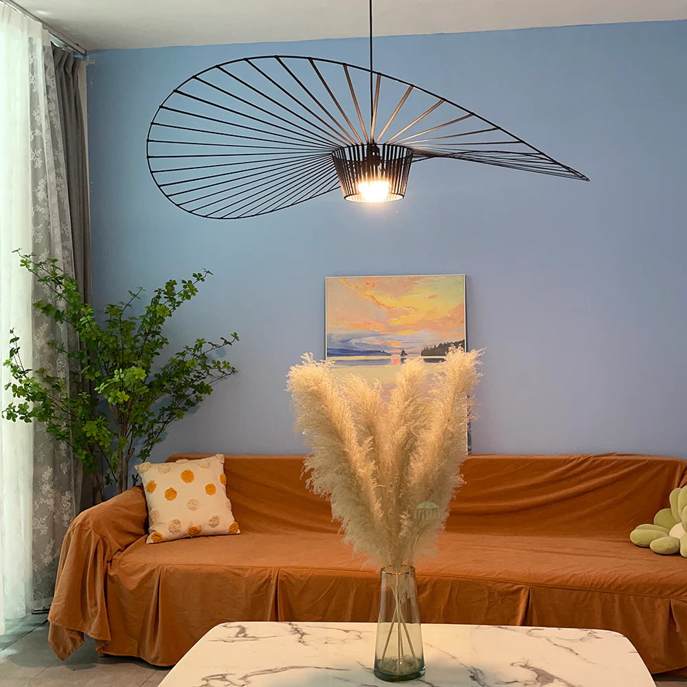 Norbury Fiberglass Disc Pendant Light