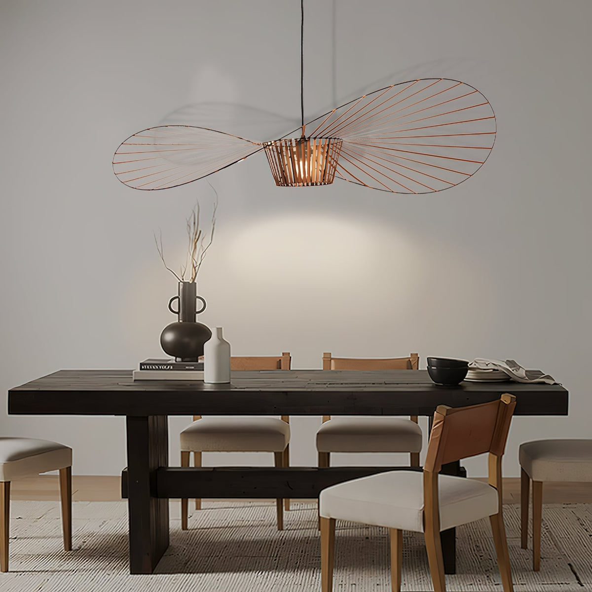 Norbury Fiberglass Disc Pendant Light