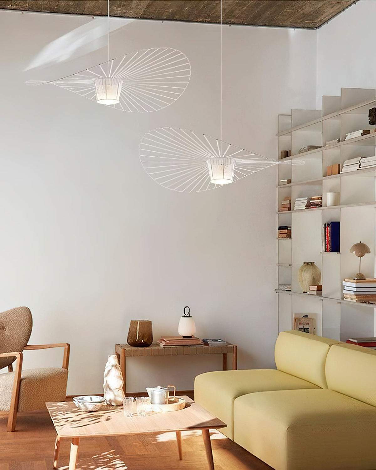 Norbury Fiberglass Disc Pendant Light