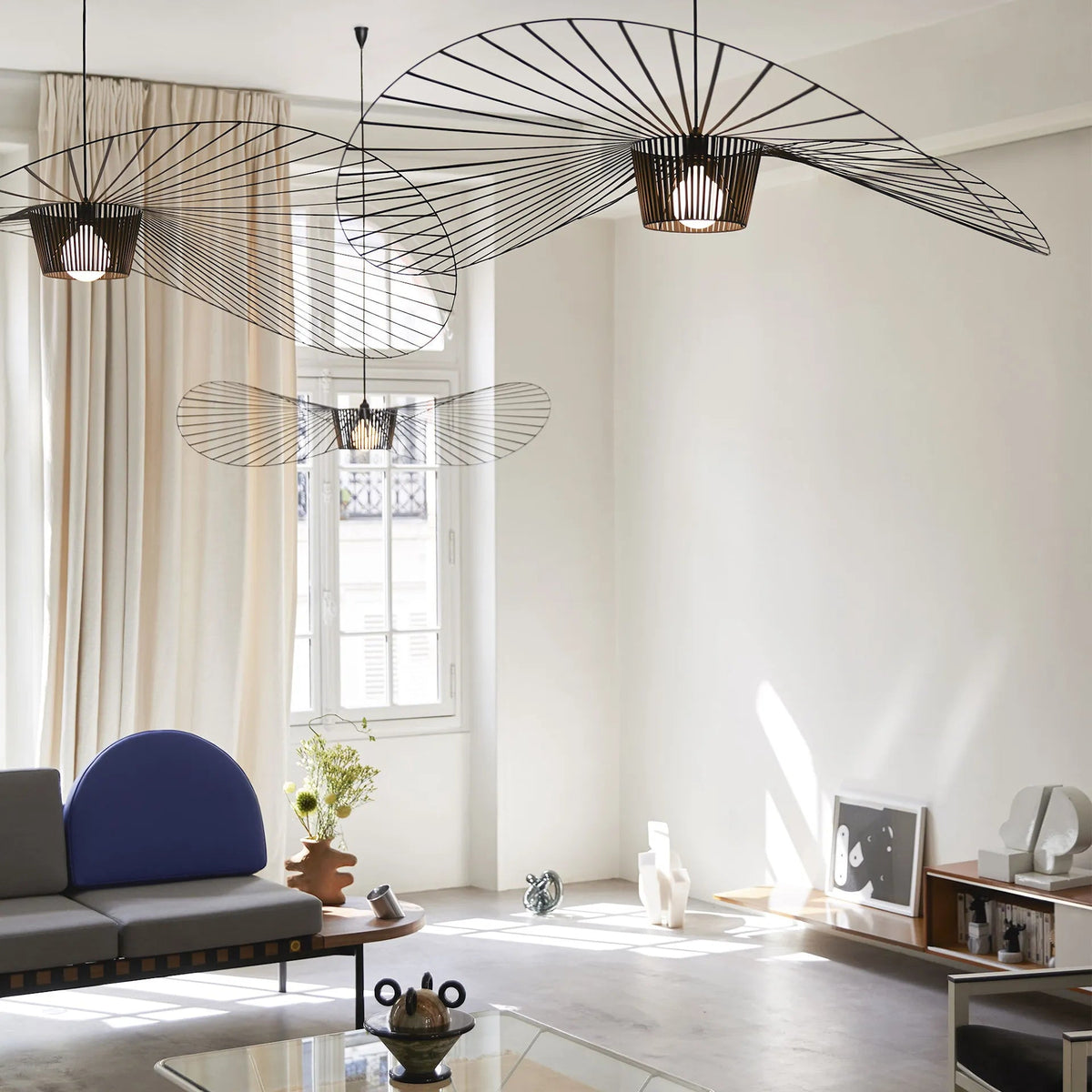 Norbury Fiberglass Disc Pendant Light