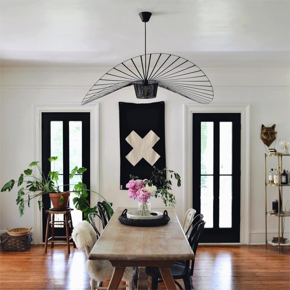 Norbury Fiberglass Disc Pendant Light