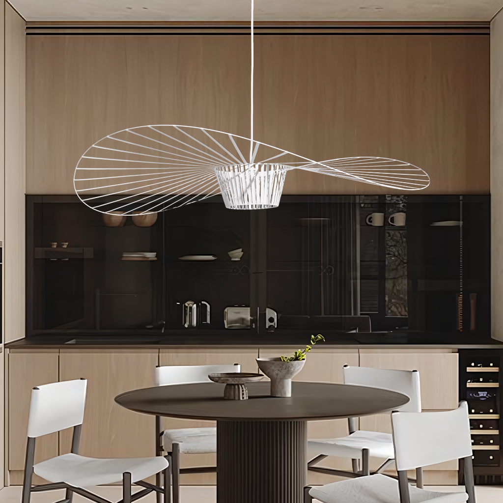 Norbury Fiberglass Disc Pendant Light