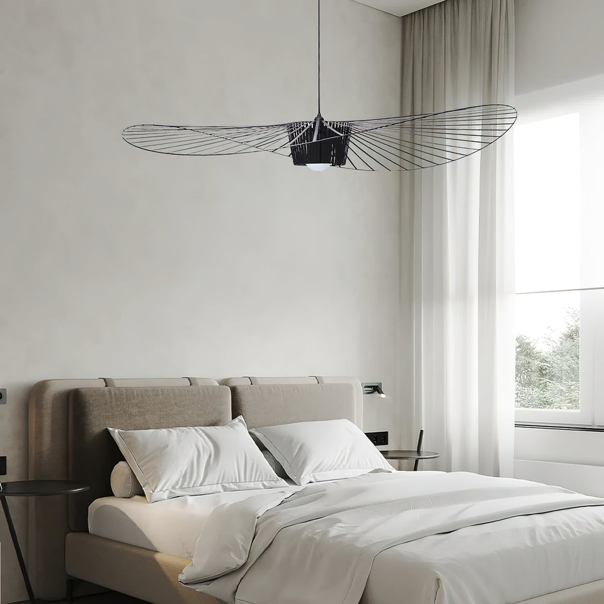 Norbury Fiberglass Disc Pendant Light