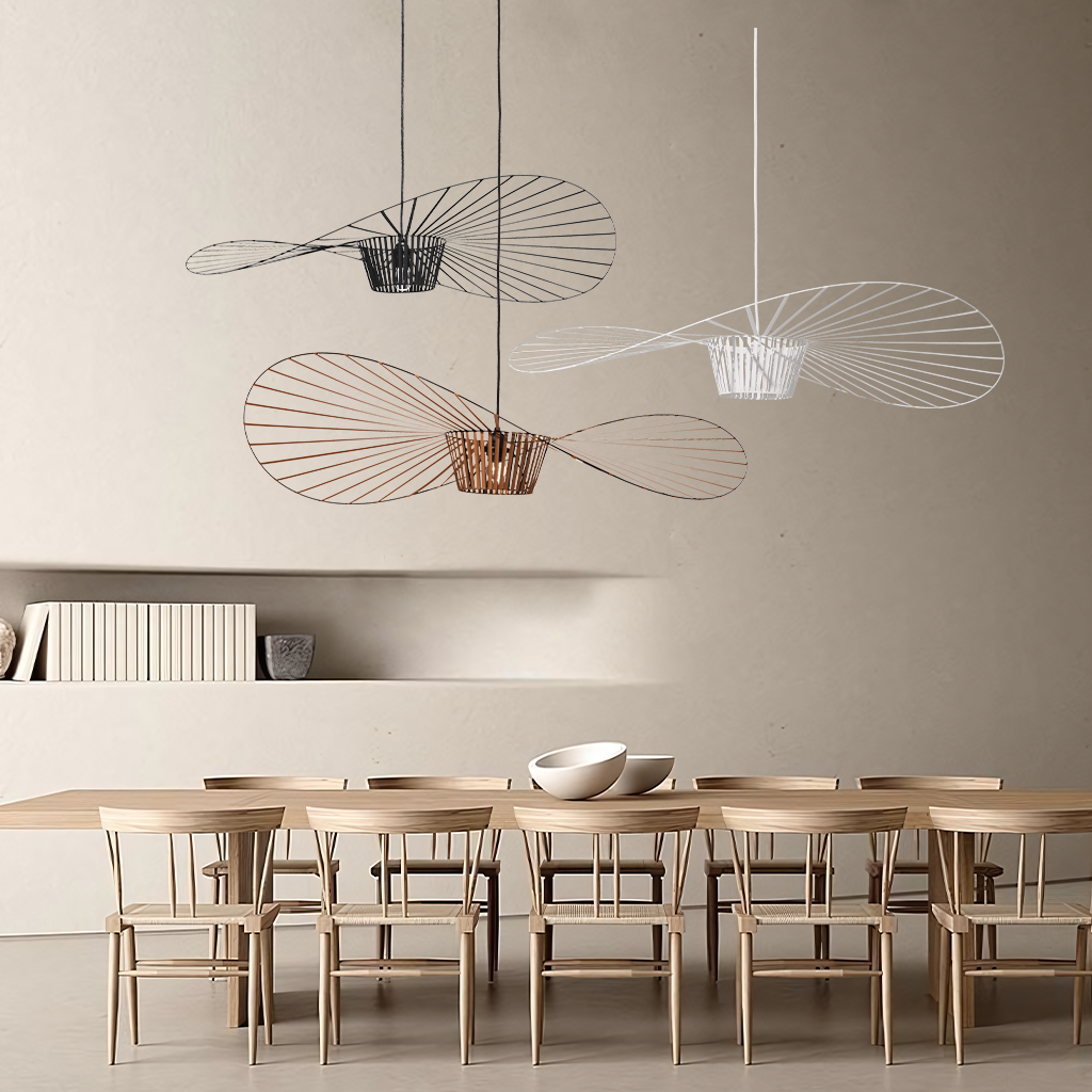 Norbury Fiberglass Disc Pendant Light