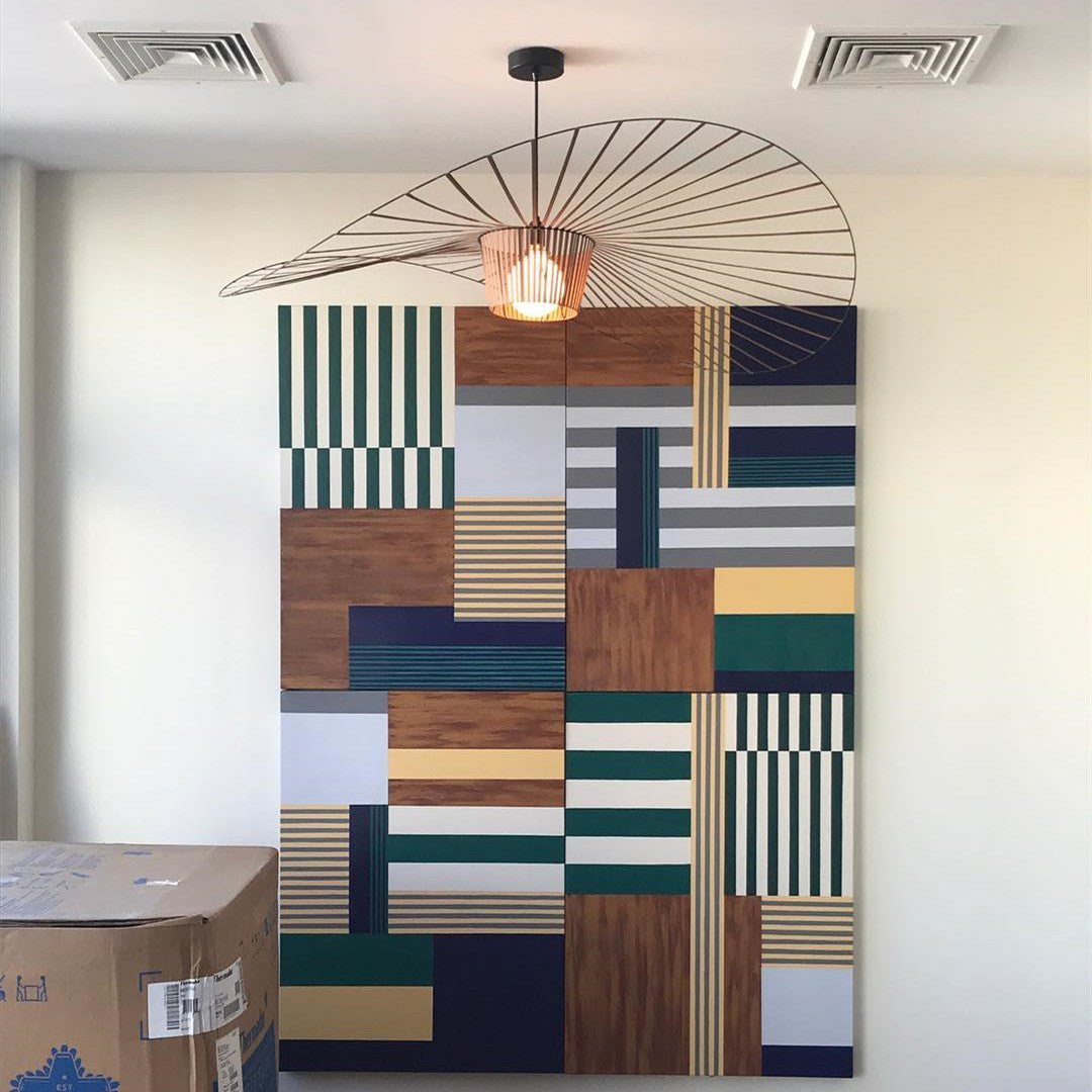Norbury Fiberglass Disc Pendant Light