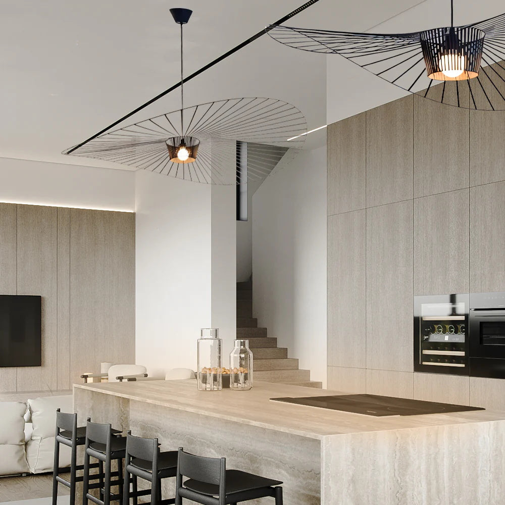 Norbury Fiberglass Disc Pendant Light