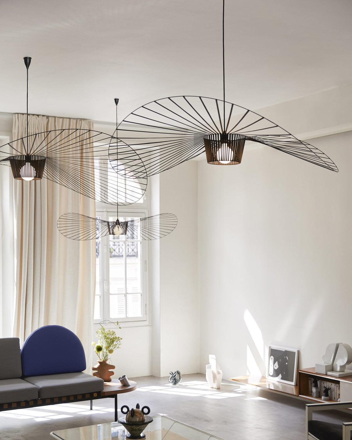 Norbury Fiberglass Disc Pendant Light