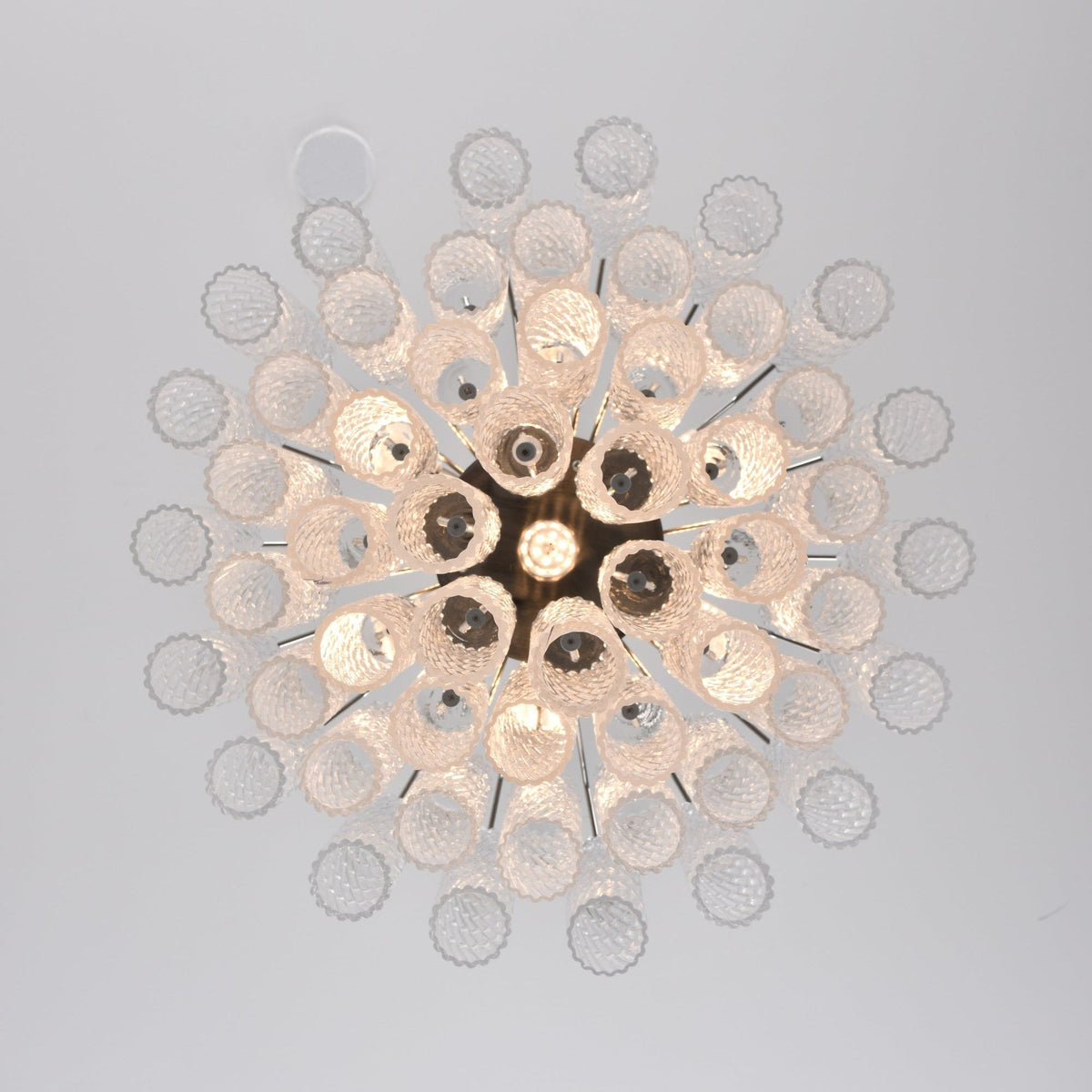 Veliella Chandelier Murano Glass Tiered Cascading Waves