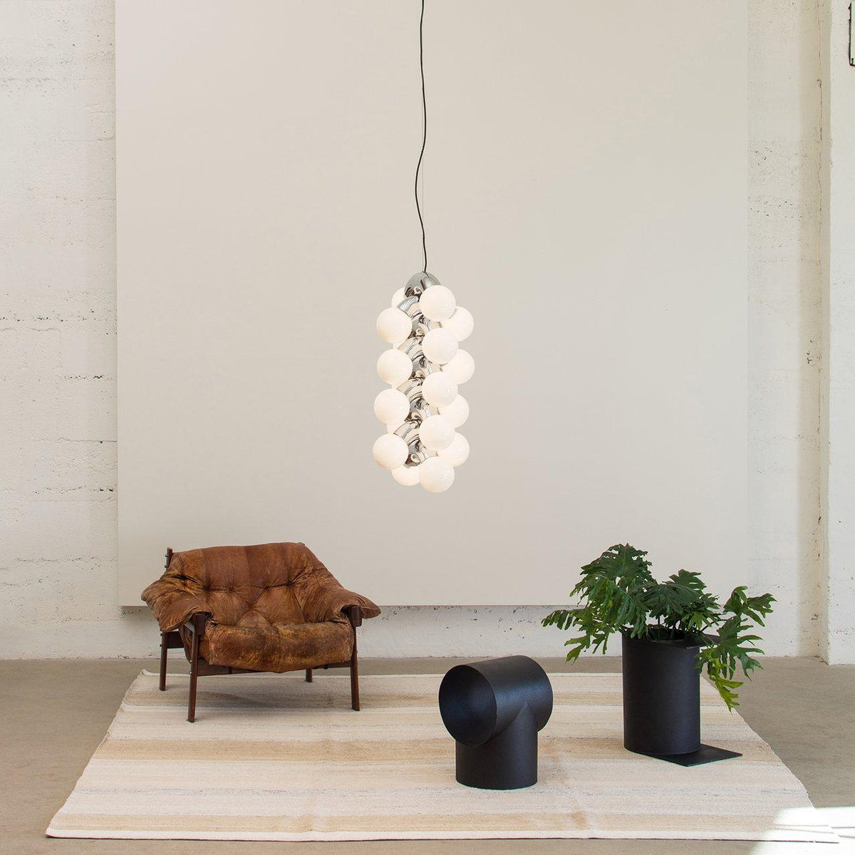 Ermira Premium Nordic Art Glass Pendant Lamp