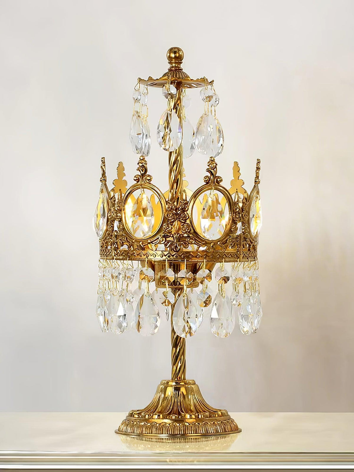 Glee Vintage Crystal Table Light