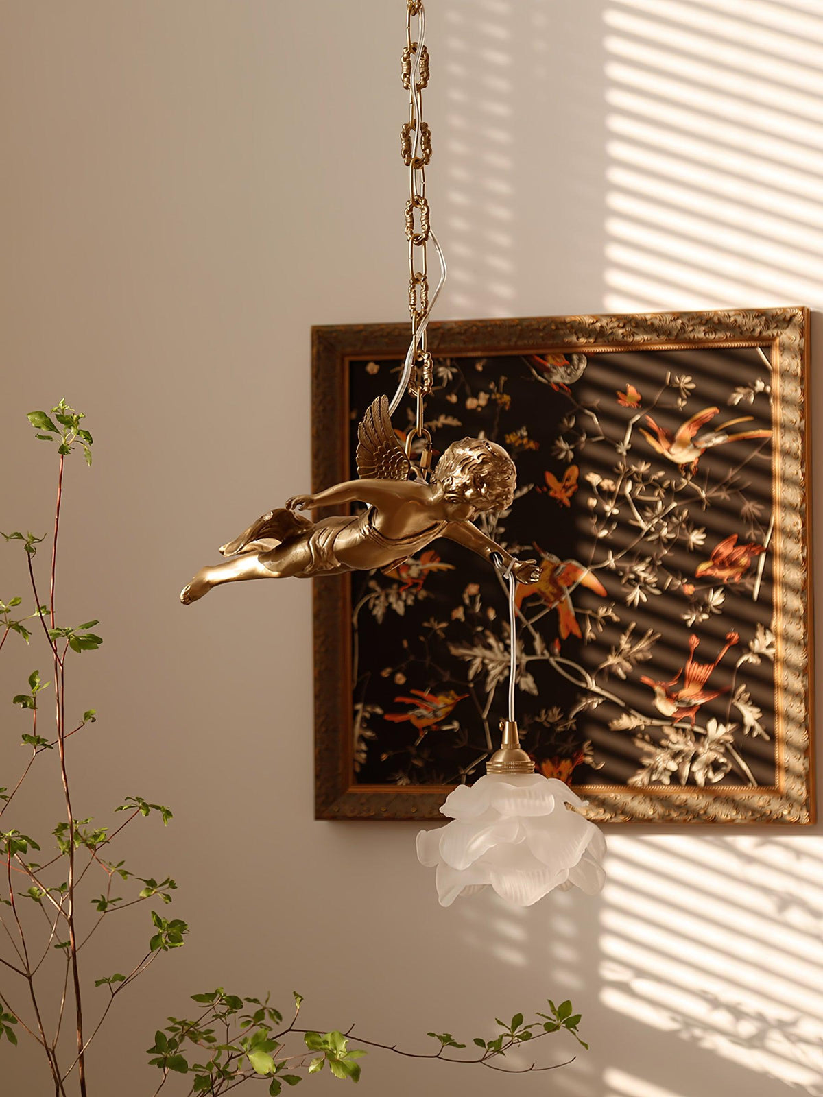 Solene Brass Light Luxury Pendant Light