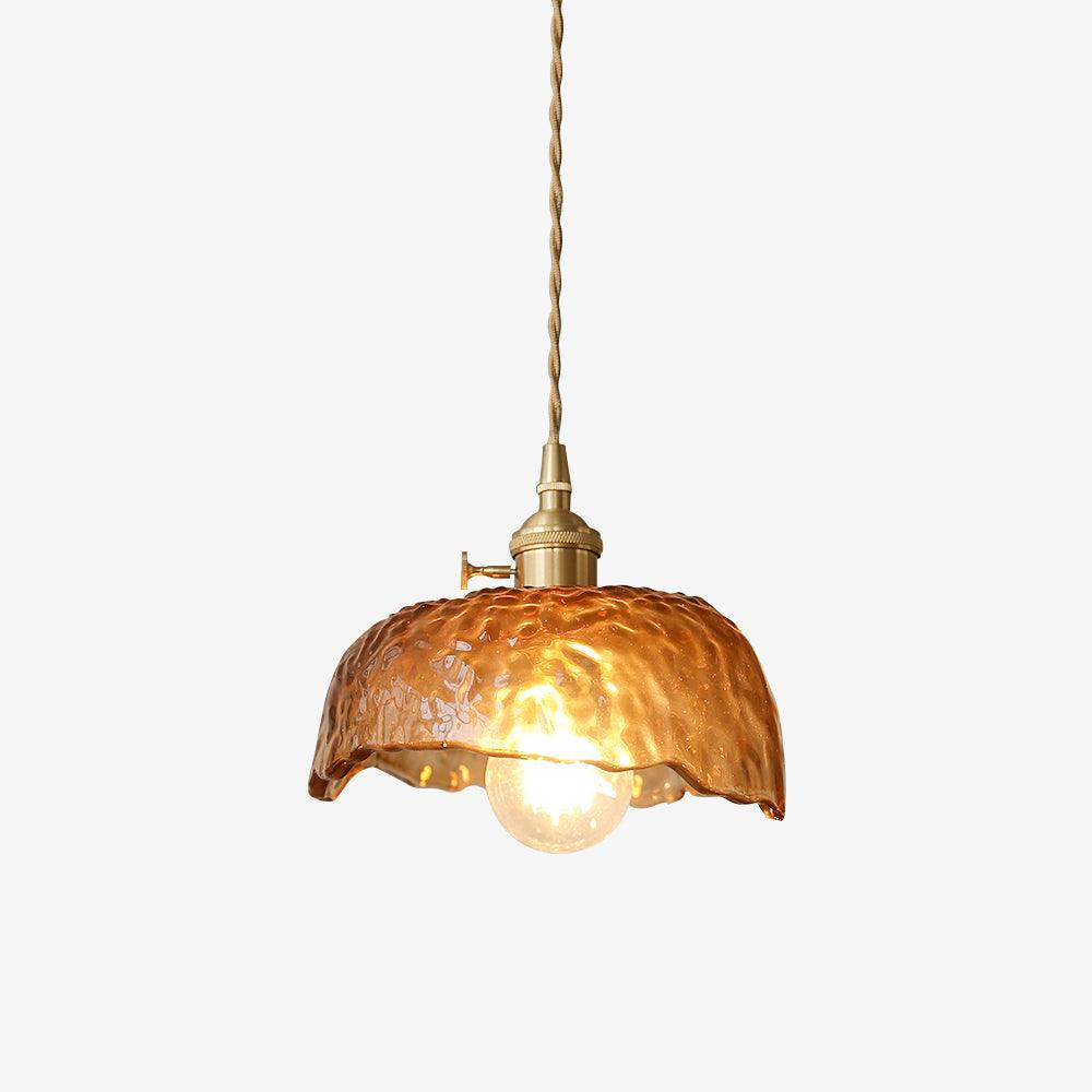 Xason Brown Glass Pendant Light