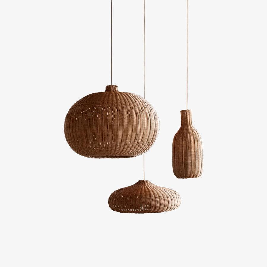 Socan Vintage Rattan Pendant Lamp
