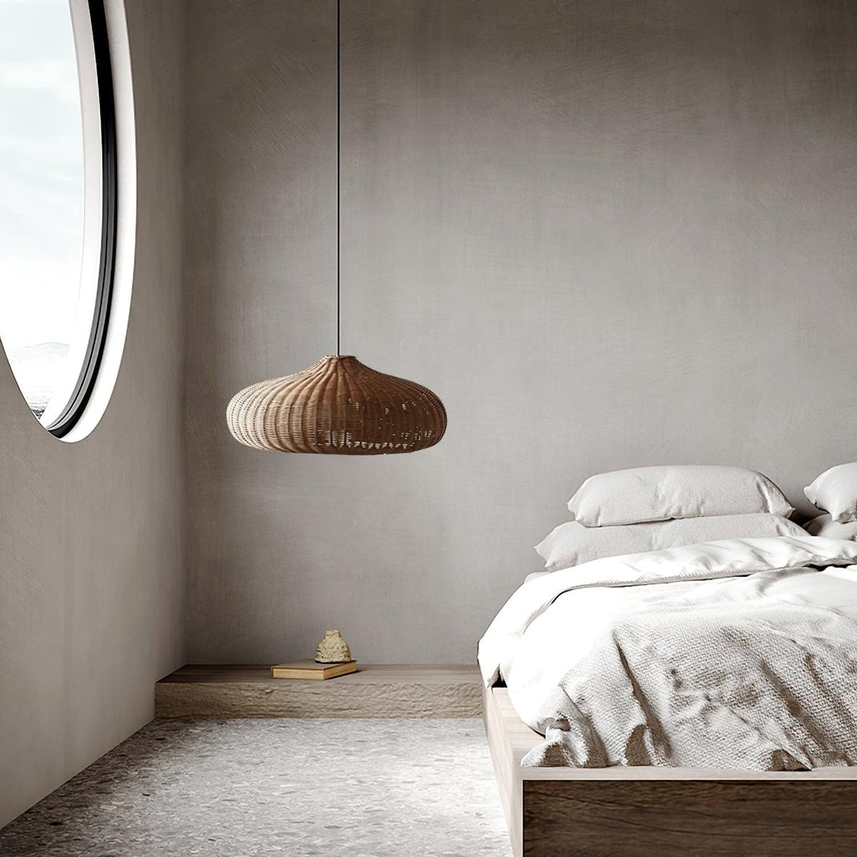 Socan Vintage Rattan Pendant Lamp