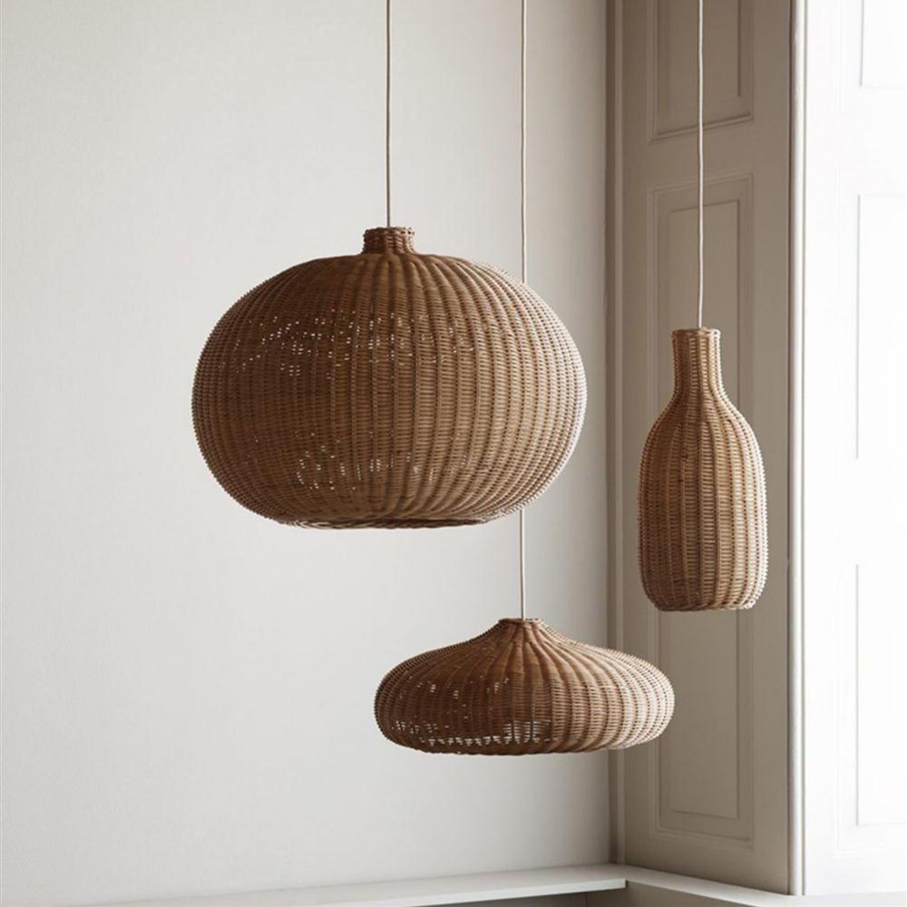 Socan Vintage Rattan Pendant Lamp
