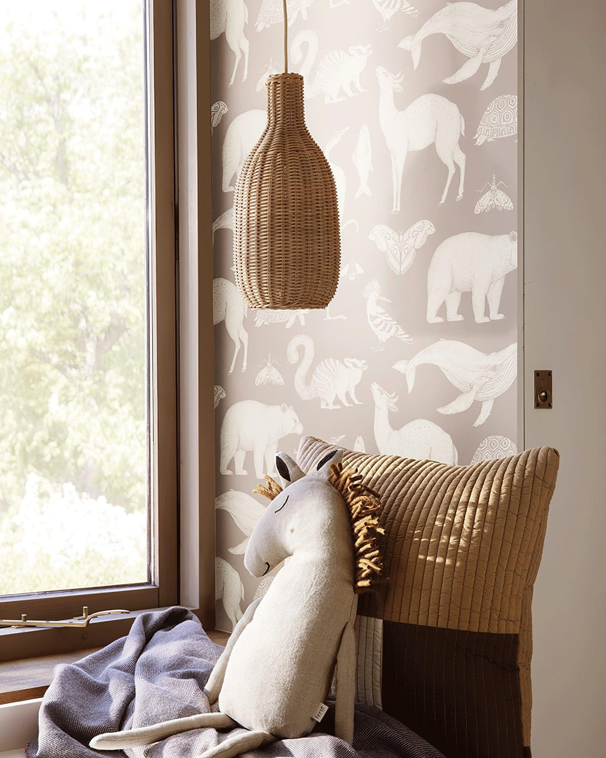 Socan Vintage Rattan Pendant Lamp